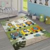 Animals Train Rug Sport Decor Gift Floor Decor Living Room Carpet Rug Area Rug - 2eb7a9600333