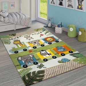 Animals Train Rug Sport Decor Gift Floor Decor Living Room Carpet Rug Area Rug - 2eb7a9600333