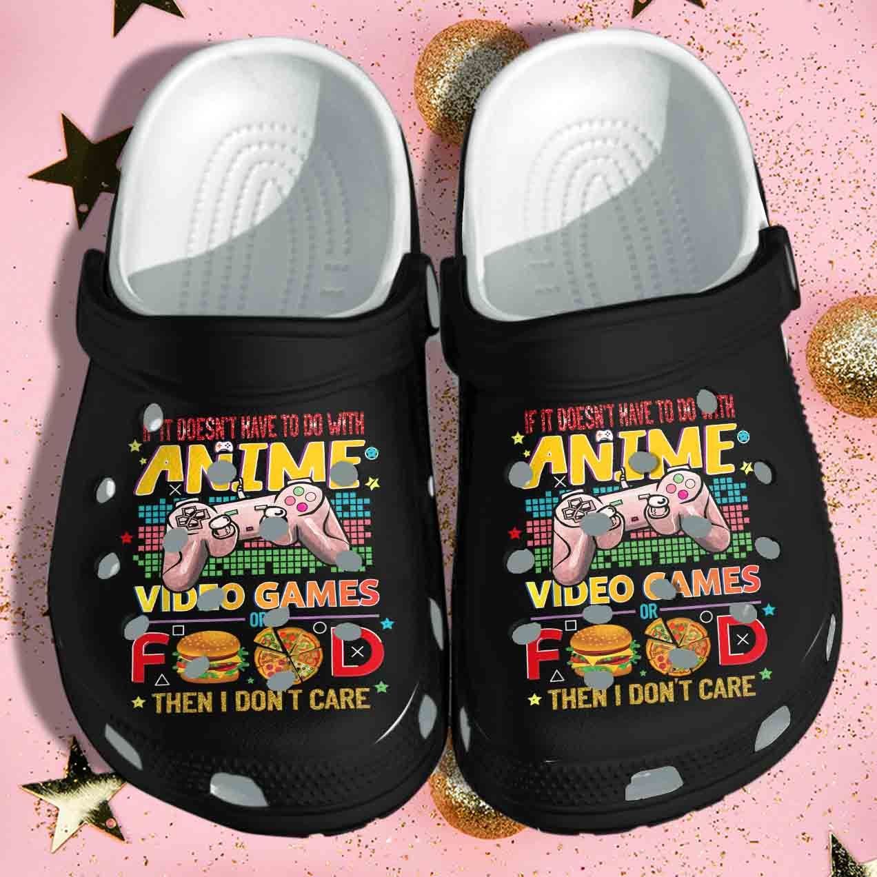 Anime Video Game And Food Shoes Crocs Clog Gift For Boy Girl – Wibu Japanese Clog Shoes Funny Anime Video Game And Food Shoes Crocs Clog Gift For Boy Girl – Wibu Japanese Clog Shoes Funny