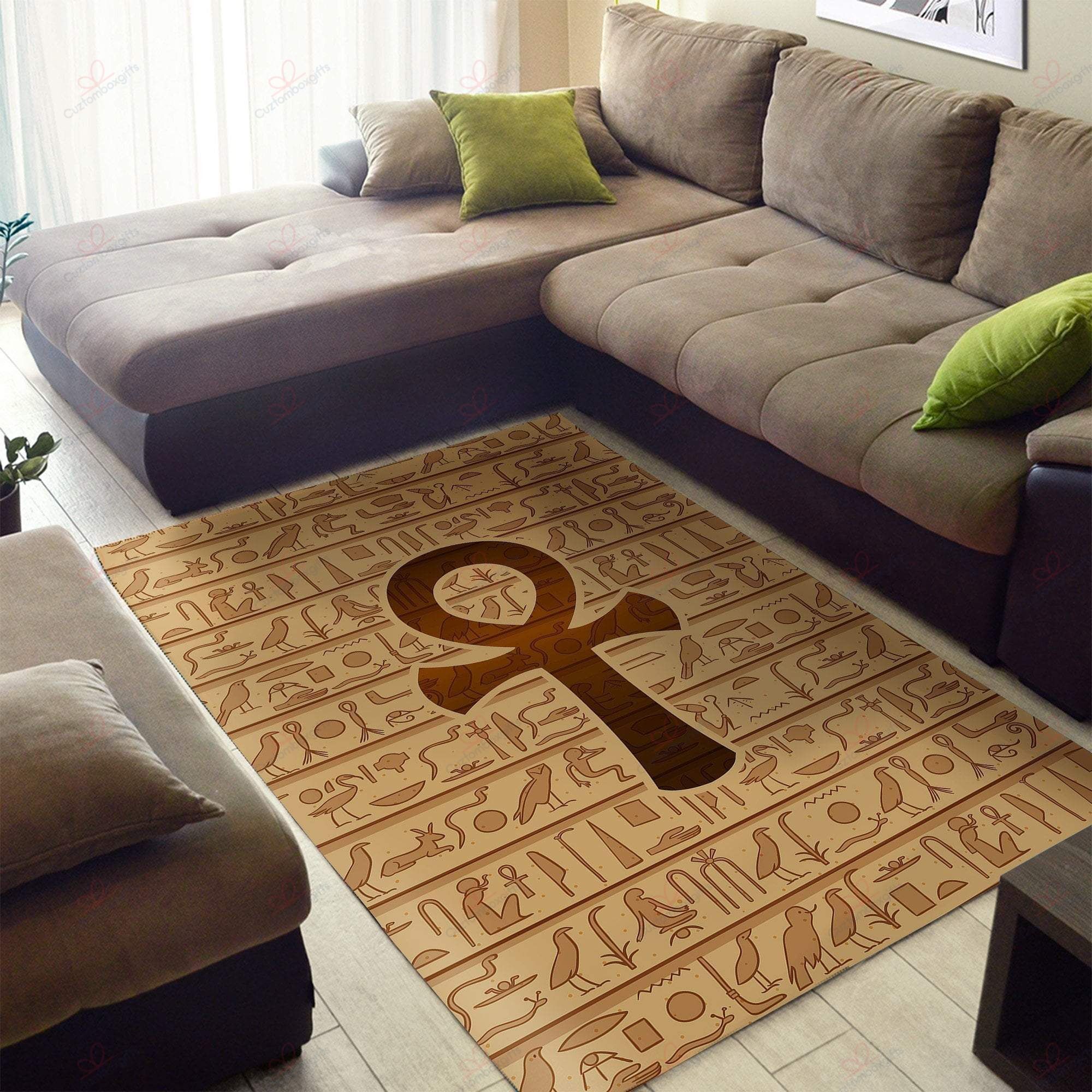 Ankh Symbol Rug Sport Decor Gift Floor Decor Living Room Carpet Rug Area Rug - dbb224c85b5e Ankh Symbol Rug Sport Decor Gift Floor Decor Living Room Carpet Rug Area Rug - dbb224c85b5e