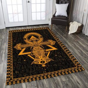 Ankh Symbol Rug Sport Decor Gift Floor Decor Living Room Carpet Rug Area Rug - eda214957b51
