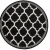 Anthracite Round Carpet Floor Rug Living Room Bedroom Decor Round Area Rug Carpet