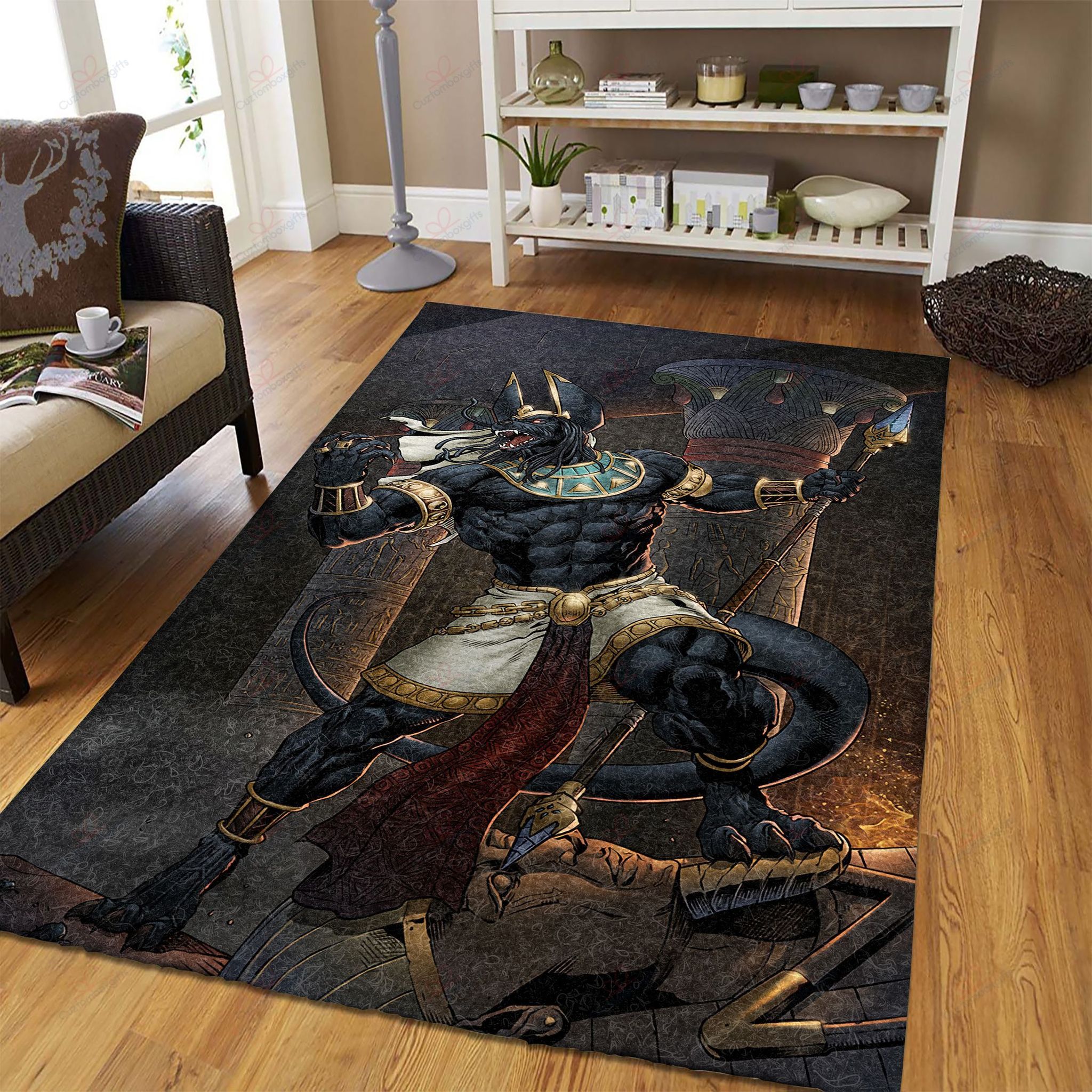 Anubis Egypt Rug Sport Decor Gift Floor Decor Living Room Carpet Rug Area Rug - ed10975ac309 Anubis Egypt Rug Sport Decor Gift Floor Decor Living Room Carpet Rug Area Rug - ed10975ac309