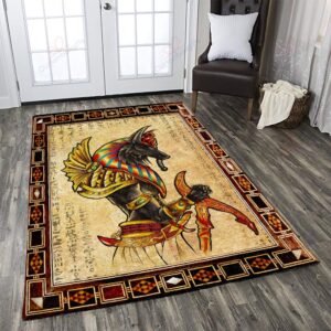 Anubis Egypt Rug Sport Decor Gift Floor Decor Living Room Carpet Rug Area Rug - d800364a25ef