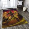 Anubis Egyptian God Rug Sport Decor Gift Floor Decor Living Room Carpet Rug Area Rug - 2df2ab695c76