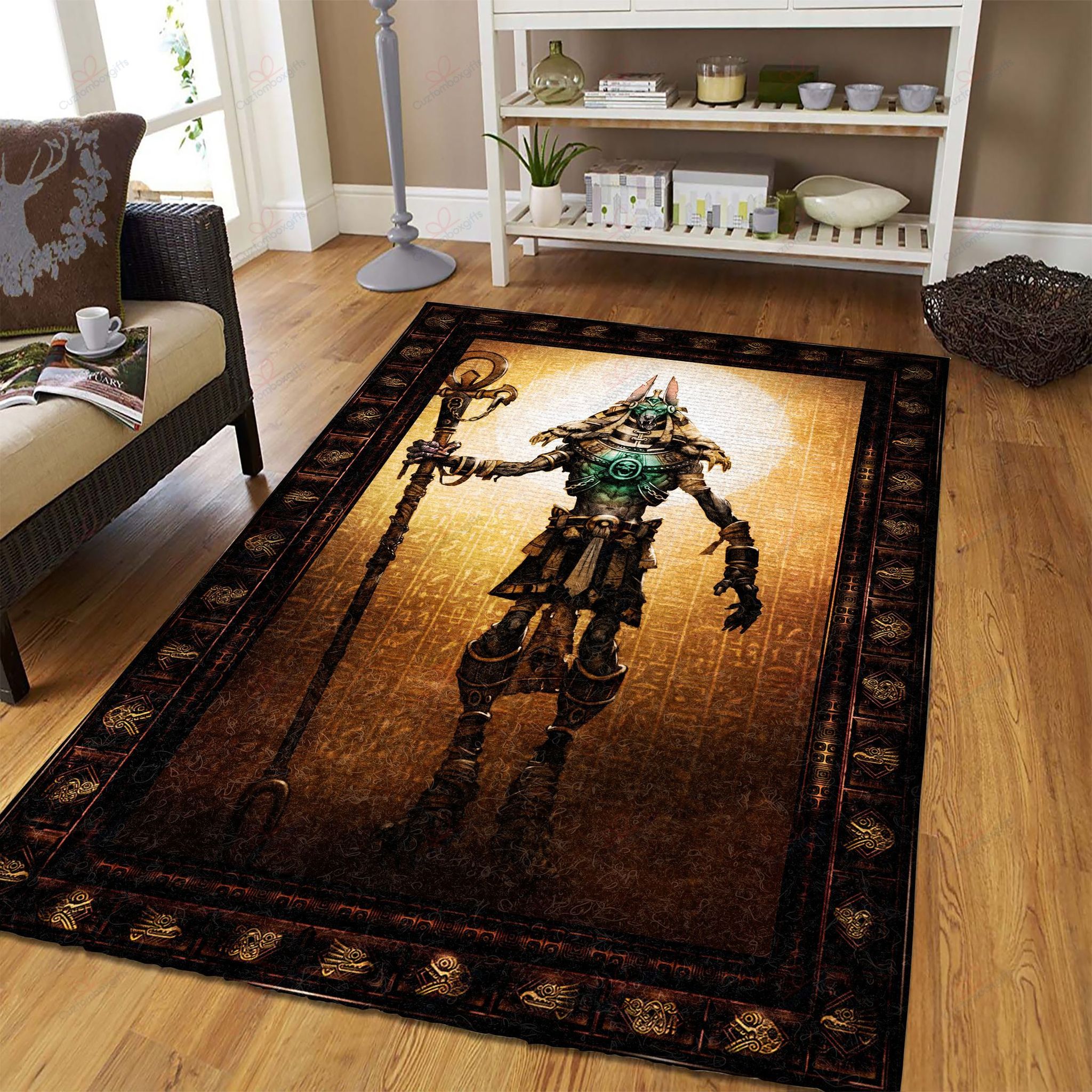 Anubis God Egyptian Rug Sport Decor Gift Floor Decor Living Room Carpet Rug Area Rug - 6c590da028b4 Anubis God Egyptian Rug Sport Decor Gift Floor Decor Living Room Carpet Rug Area Rug - 6c590da028b4