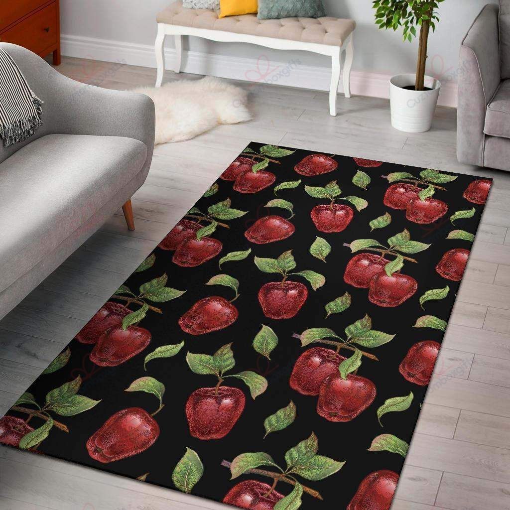 Apple Pattern Print Design Rug Sport Decor Gift Floor Decor Living Room Carpet Rug Area Rug - dabcd78d0024 Apple Pattern Print Design Rug Sport Decor Gift Floor Decor Living Room Carpet Rug Area Rug - dabcd78d0024