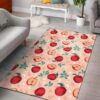 Apple Pattern Print Rug Sport Decor Gift Floor Decor Living Room Carpet Rug Area Rug - 31ed9dc267dd