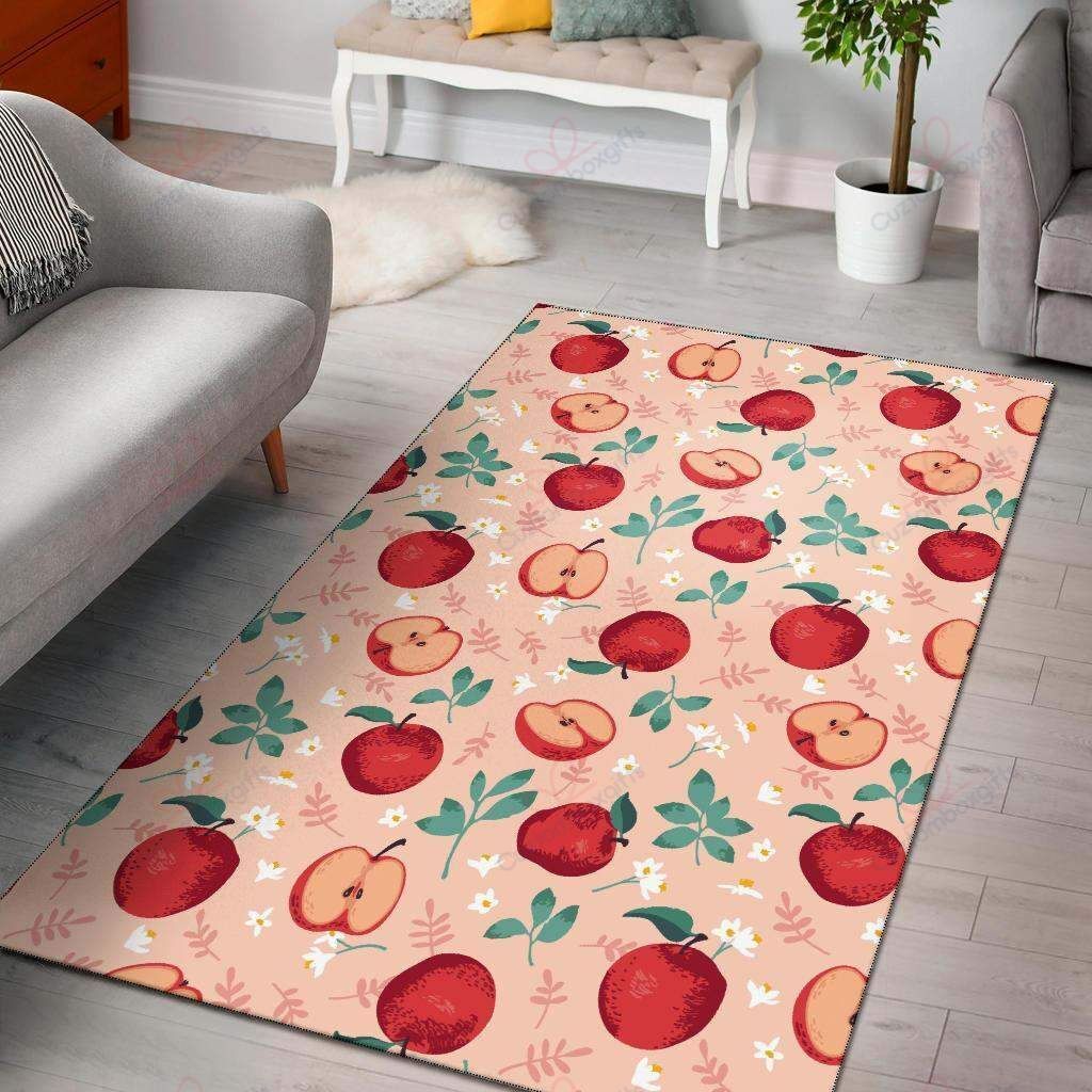Apple Pattern Print Rug Sport Decor Gift Floor Decor Living Room Carpet Rug Area Rug - 31ed9dc267dd Apple Pattern Print Rug Sport Decor Gift Floor Decor Living Room Carpet Rug Area Rug - 31ed9dc267dd