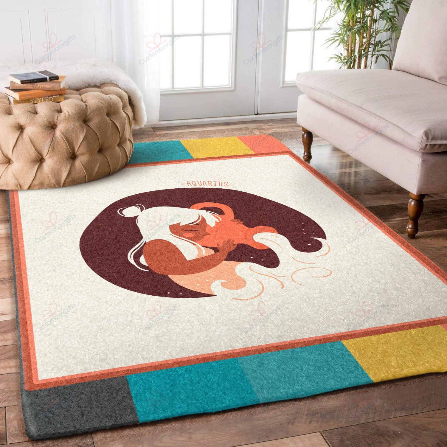 Aquarius 1 Rug Sport Decor Gift Floor Decor Living Room Carpet Rug Area Rug - f55ba4dd0d91 Aquarius 1 Rug Sport Decor Gift Floor Decor Living Room Carpet Rug Area Rug - f55ba4dd0d91