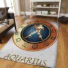 Aquarius 2 Rug Sport Decor Gift Floor Decor Living Room Carpet Rug Area Rug - 73edf5e59b1d