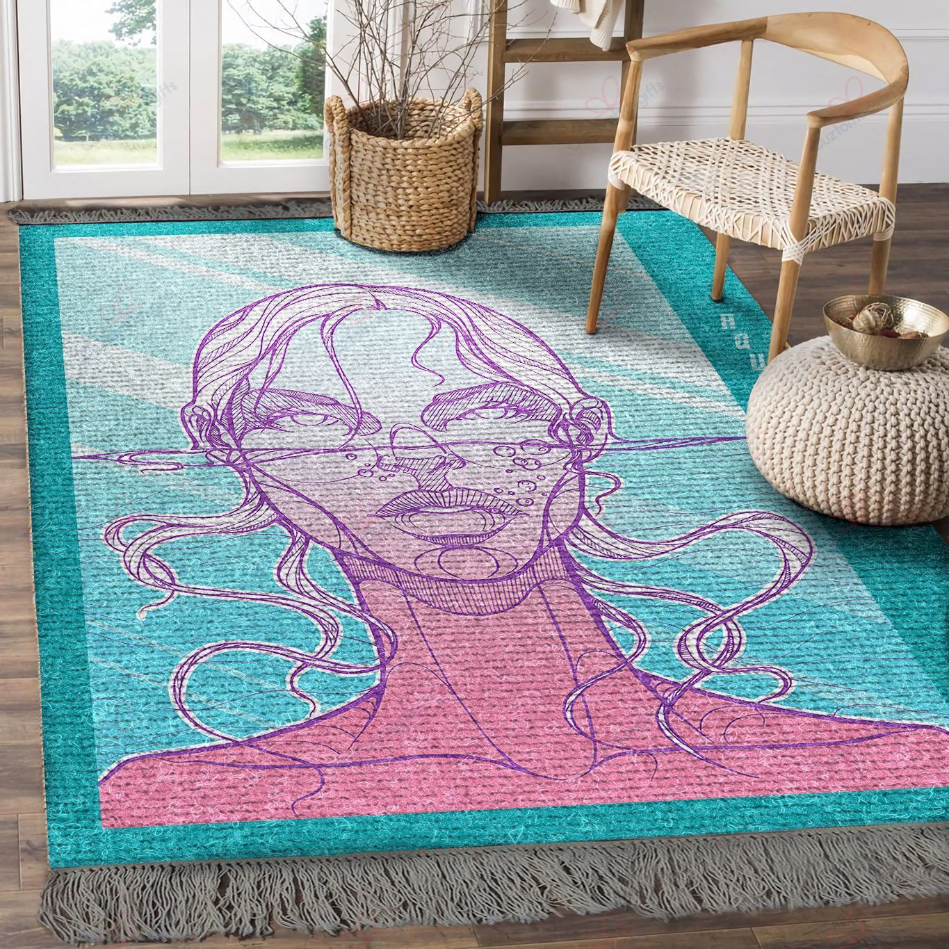 Aquarius 3 Rug Sport Decor Gift Floor Decor Living Room Carpet Rug Area Rug - 117d686e8d9e Aquarius 3 Rug Sport Decor Gift Floor Decor Living Room Carpet Rug Area Rug - 117d686e8d9e
