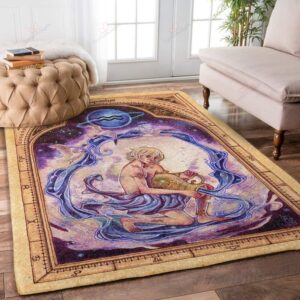 Aquarius 4 Rug Sport Decor Gift Floor Decor Living Room Carpet Rug Area Rug - 6c2479595e6d