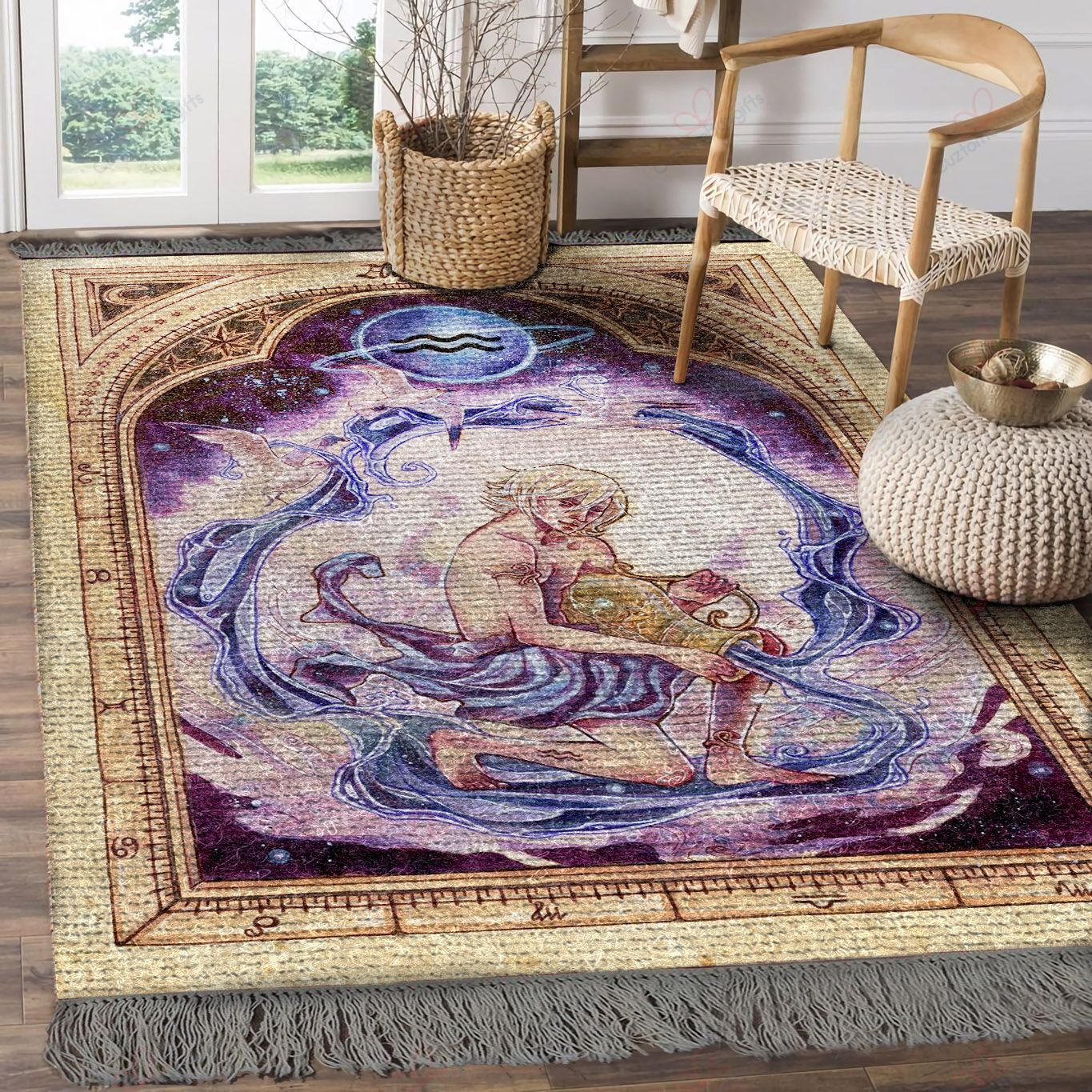 Aquarius 4 Rug Sport Decor Gift Floor Decor Living Room Carpet Rug Area Rug - 147737000000 Aquarius 4 Rug Sport Decor Gift Floor Decor Living Room Carpet Rug Area Rug - 147737000000