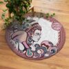Aquarius Girl Round Carpet Floor Rug Living Room Bedroom Decor Round Area Rug Carpet