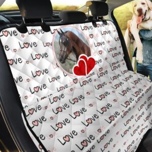 Arabian Horse Theme Car Back Seat Cover Dog Car Seat Covers - 53e9a6d4f9db