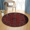 Arboretum Anton Round Carpet Floor Rug Living Room Bedroom Decor Round Area Rug Carpet