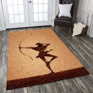 Archery 1 Rug Sport Decor Gift Floor Decor Living Room Carpet Rug Area Rug - 16cd140db296