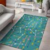 Archery Pattern Rug Sport Decor Gift Floor Decor Living Room Carpet Rug Area Rug - 86668874b383