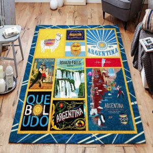Argentina Rug Sport Decor Gift Floor Decor Living Room Carpet Rug Area Rug - b3b8a177432b