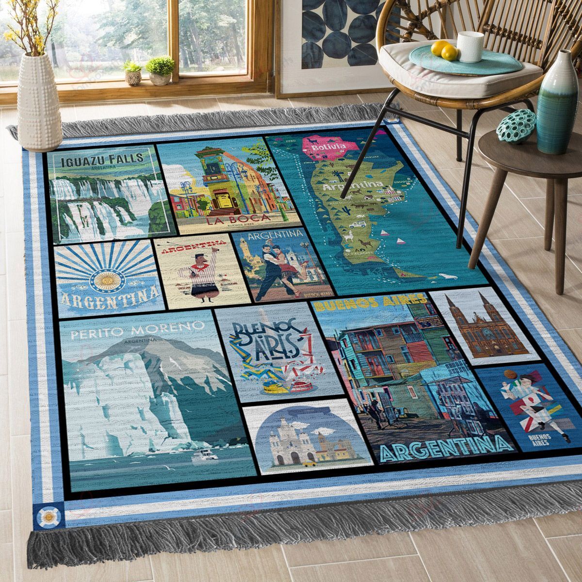 Argentina Stream Rug Sport Decor Gift Floor Decor Living Room Carpet Rug Area Rug - 933eee124ca7 Argentina Stream Rug Sport Decor Gift Floor Decor Living Room Carpet Rug Area Rug - 933eee124ca7
