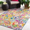 Arleen Paisley Rug Sport Decor Gift Floor Decor Living Room Carpet Rug Area Rug - 0179897c8d2f