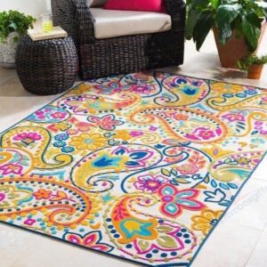 Arleen Paisley Rug Sport Decor Gift Floor Decor Living Room Carpet Rug Area Rug - 0179897c8d2f