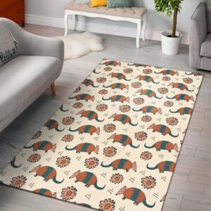 Armadillo Pattern 2 Rug Sport Decor Gift Floor Decor Living Room Carpet Rug Area Rug - 94207d2cbc47