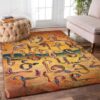 Armenian Birds Alphabet Rug Sport Decor Gift Floor Decor Living Room Carpet Rug Area Rug - 31b4c4de1165