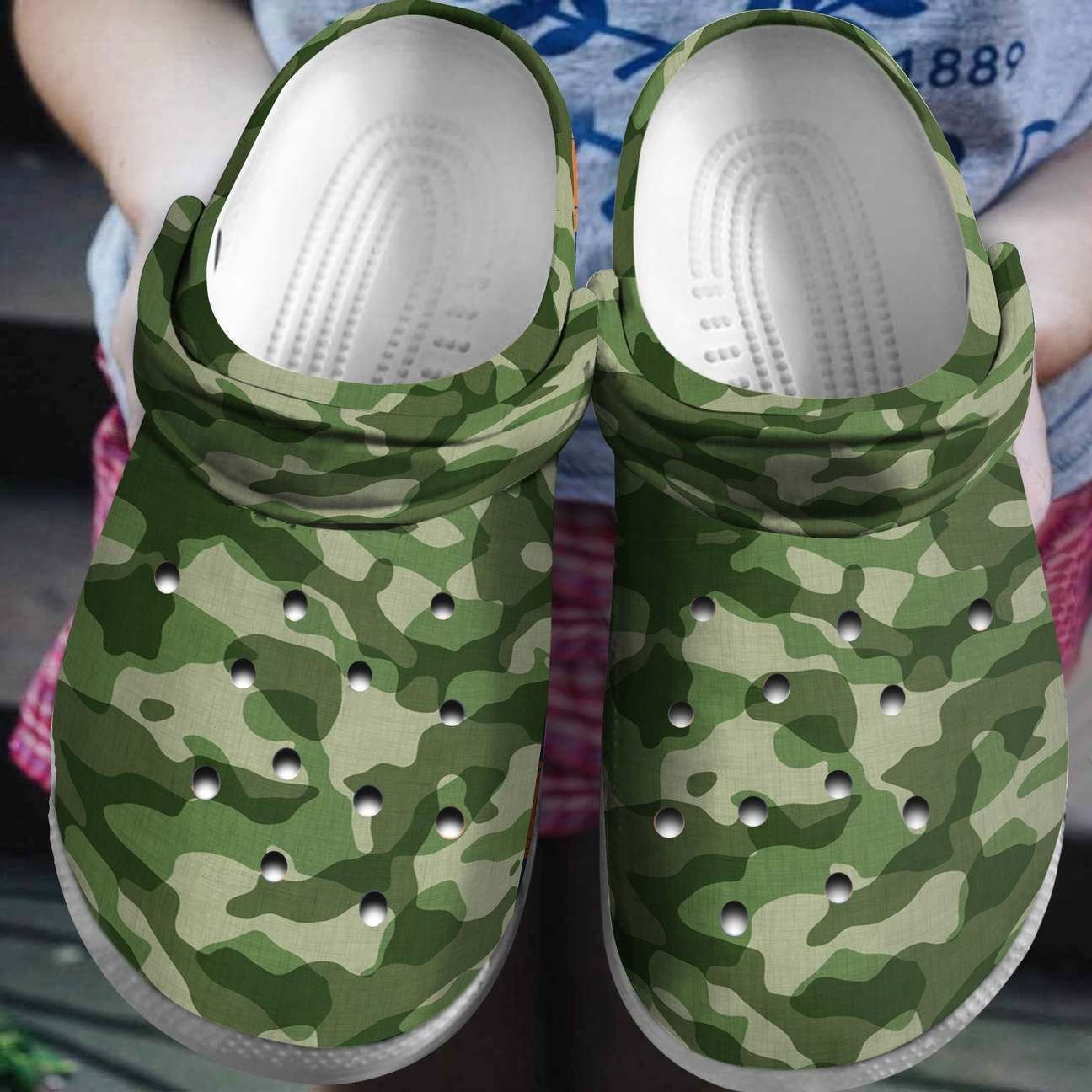 Army Personalized Clog Custom Crocs Clog Comfortablefashion Style Comfortable Kid Print 3D For Mens And Womens Army Personalized Clog Custom Crocs Clog Comfortablefashion Style Comfortable Kid Print 3D For Mens And Womens