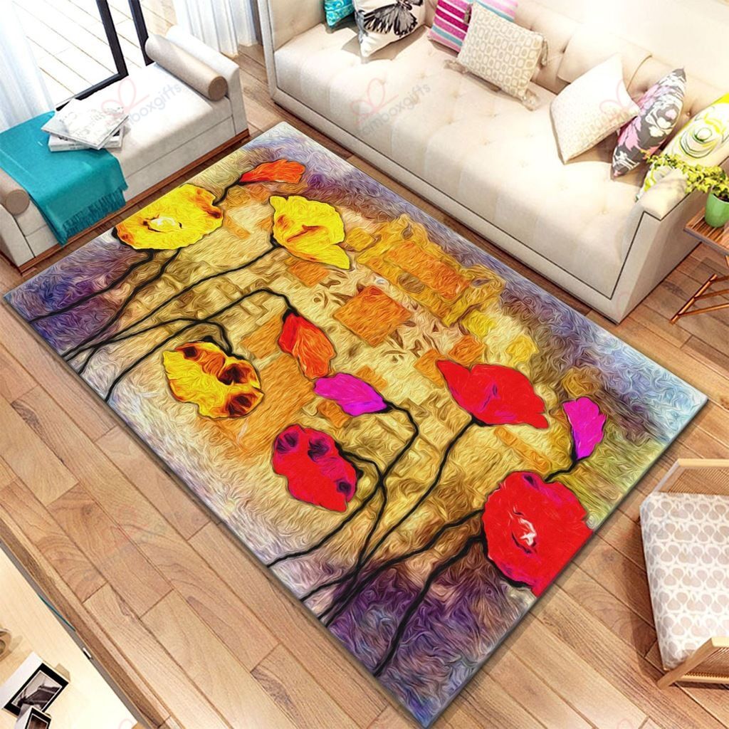 Art Flower Rug Sport Decor Gift Floor Decor Living Room Carpet Rug Area Rug - dac6296d31c9 Art Flower Rug Sport Decor Gift Floor Decor Living Room Carpet Rug Area Rug - dac6296d31c9