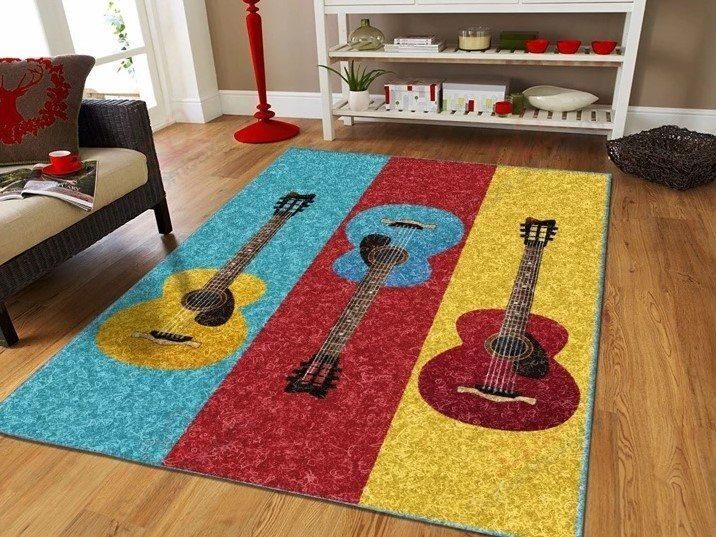 Art Guitar Rug Sport Decor Gift Floor Decor Living Room Carpet Rug Area Rug - 8860738d9d57 Art Guitar Rug Sport Decor Gift Floor Decor Living Room Carpet Rug Area Rug - 8860738d9d57