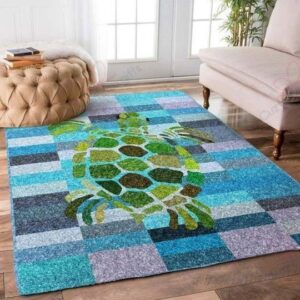 Art Of Turtle Rug Sport Decor Gift Floor Decor Living Room Carpet Rug Area Rug - e645a8ba7073