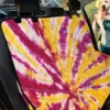 Art Red And Yellow Spider Tie Dye Car Back Seat Cover Dog Car Seat Covers - 96dbfa2c26f9