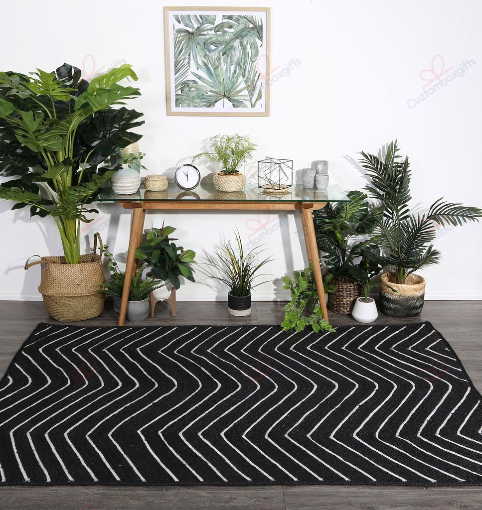 Artisan Natural Chevron Black Rug Sport Decor Gift Floor Decor Living Room Carpet Rug Area Rug - 56e22606d0bb Artisan Natural Chevron Black Rug Sport Decor Gift Floor Decor Living Room Carpet Rug Area Rug - 56e22606d0bb