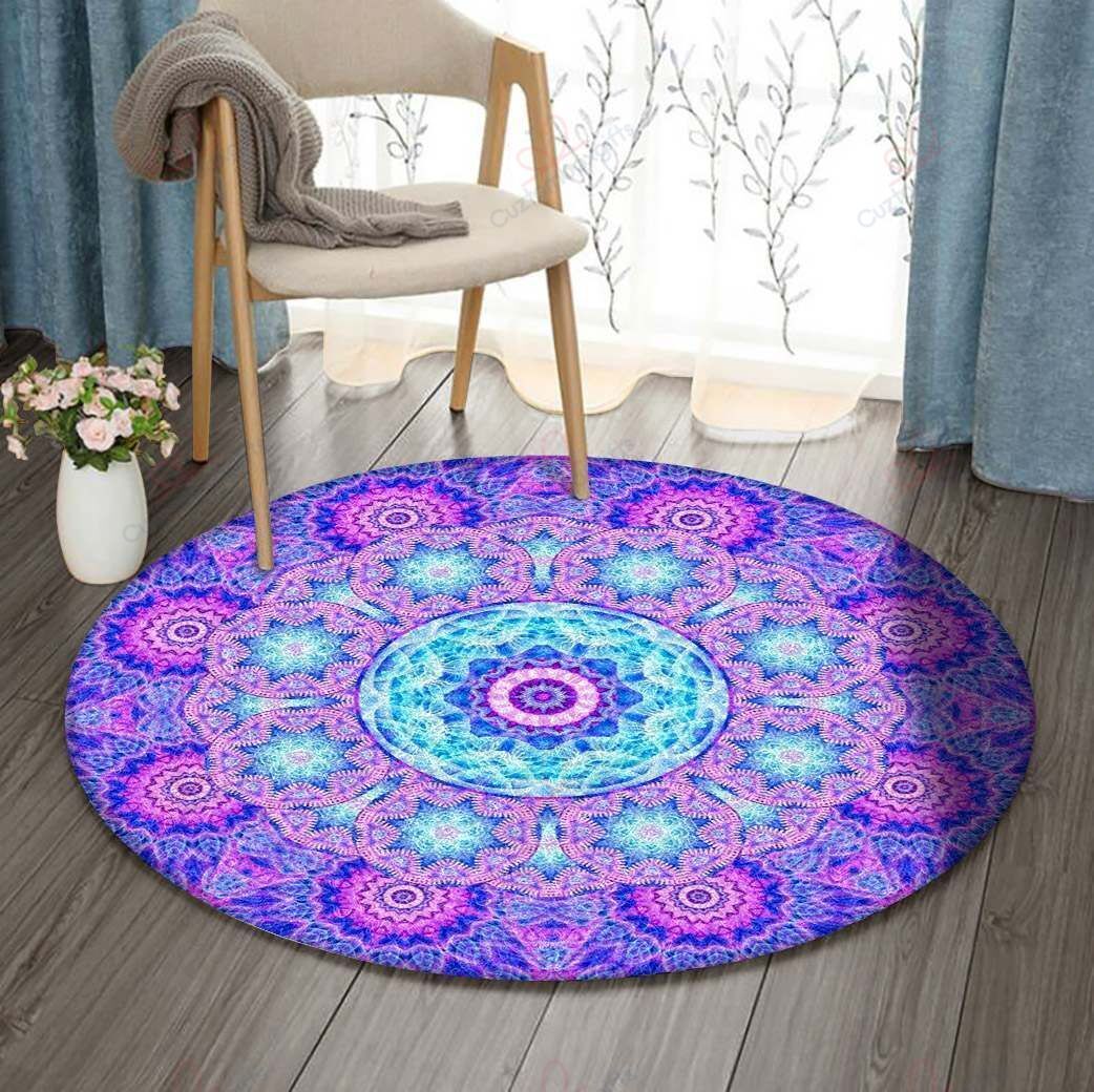 Astral Shield Round Carpet Floor Rug Living Room Bedroom Decor Round Area Rug Carpet Astral Shield Round Carpet Floor Rug Living Room Bedroom Decor Round Area Rug Carpet