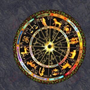 Astrology Round Carpet Floor Rug Living Room Bedroom Decor Round Area Rug Carpet