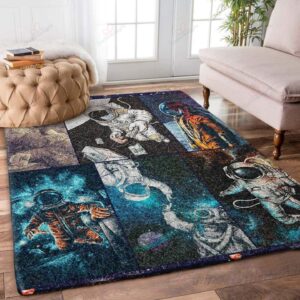 Astronaut 3 Rug Sport Decor Gift Floor Decor Living Room Carpet Rug Area Rug - 974a6b796227