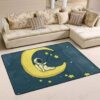 Astronaut And Moon Rug Sport Decor Gift Floor Decor Living Room Carpet Rug Area Rug - b281bd09b6c2