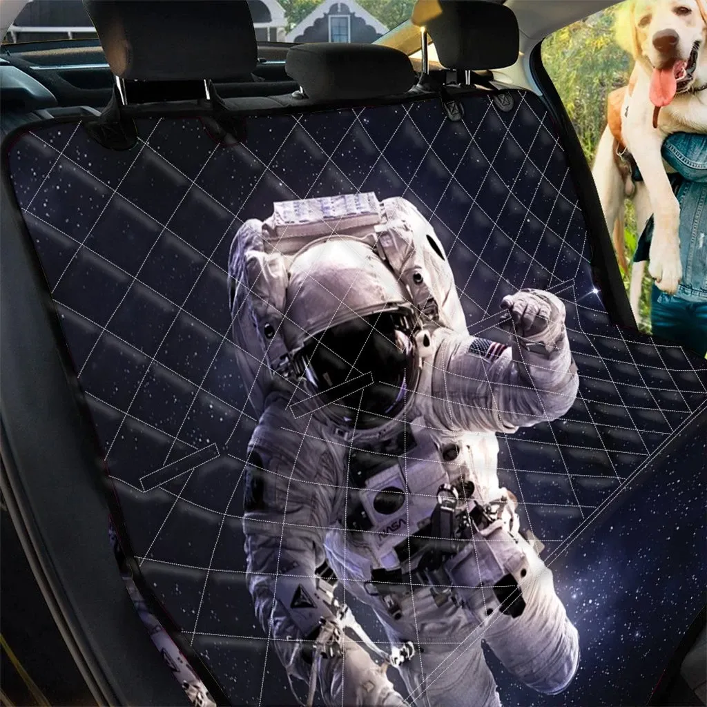 Astronaut Floating In Outer Space Design Car Back Seat Cover Dog Car Seat Covers - 52f899143deb Astronaut Floating In Outer Space Design Car Back Seat Cover Dog Car Seat Covers - 52f899143deb