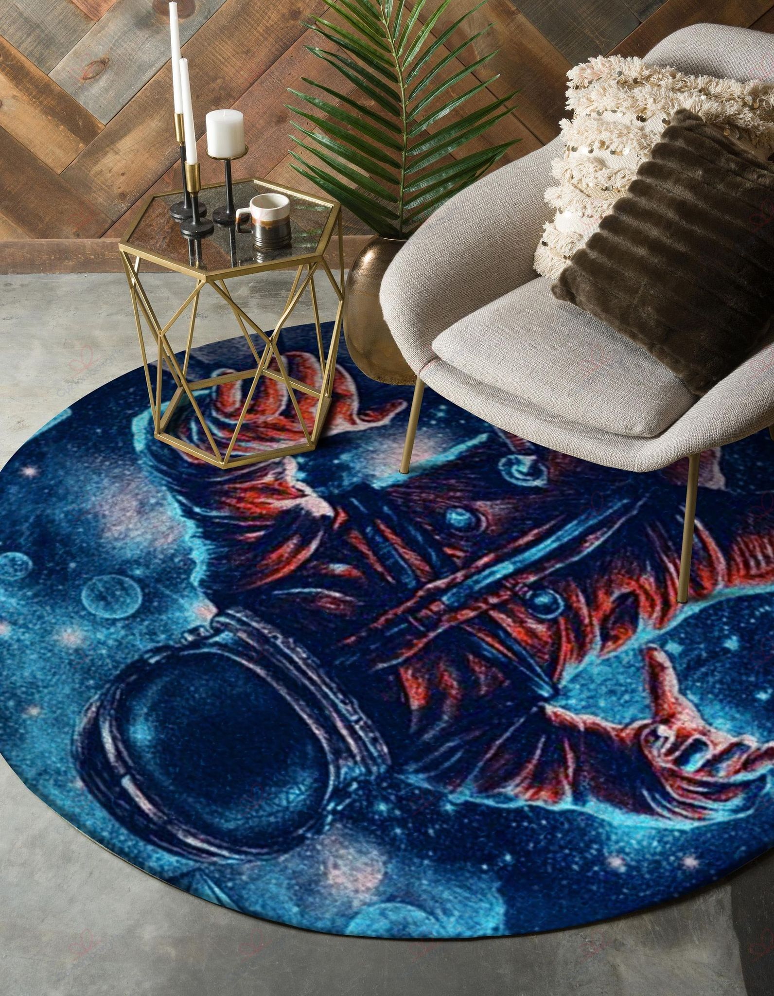Astronaut Painting 1 Round Carpet Floor Rug Living Room Bedroom Decor Round Area Rug Carpet Astronaut Painting 1 Round Carpet Floor Rug Living Room Bedroom Decor Round Area Rug Carpet
