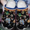 Astronaut Personalize Clog Custom Crocs Fashionstyle Comfortable For Women Men Kid Print 3D Whitesole Camping On Mars
