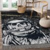 Astronaut Skull Rug Sport Decor Gift Floor Decor Living Room Carpet Rug Area Rug - 61edadceee32