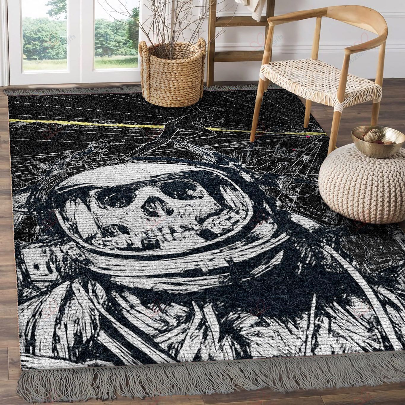 Astronaut Skull Rug Sport Decor Gift Floor Decor Living Room Carpet Rug Area Rug - 61edadceee32 Astronaut Skull Rug Sport Decor Gift Floor Decor Living Room Carpet Rug Area Rug - 61edadceee32