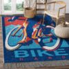 Athlete Bike Hard Rug Sport Decor Gift Floor Decor Living Room Carpet Rug Area Rug - ccdac62365b4