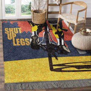 Athlete Loves Riding Rug Sport Decor Gift Floor Decor Living Room Carpet Rug Area Rug - 47e28d4999b6