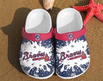 Atlanta Braves Crocband Clog Clog Comfortable For Mens And Womens Classic Clog Water Shoes Atlanta Braves Crocs Atlanta Braves Crocband Clog Clog Comfortable For Mens And Womens Classic Clog Water Shoes Atlanta Braves Crocs
