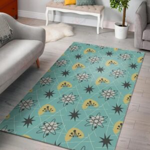 Atom Science Pattern Rug Sport Decor Gift Floor Decor Living Room Carpet Rug Area Rug - ffcfb835716d