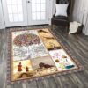 Aunt Dear My Niece Believe In Yourself Rug Sport Decor Gift Floor Decor Living Room Carpet Rug Area Rug - 522f1f56507e