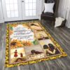 Auntie Dear My Niece Never Stop Believing In Yourself Rug Sport Decor Gift Floor Decor Living Room Carpet Rug Area Rug - f8d25c3eda72